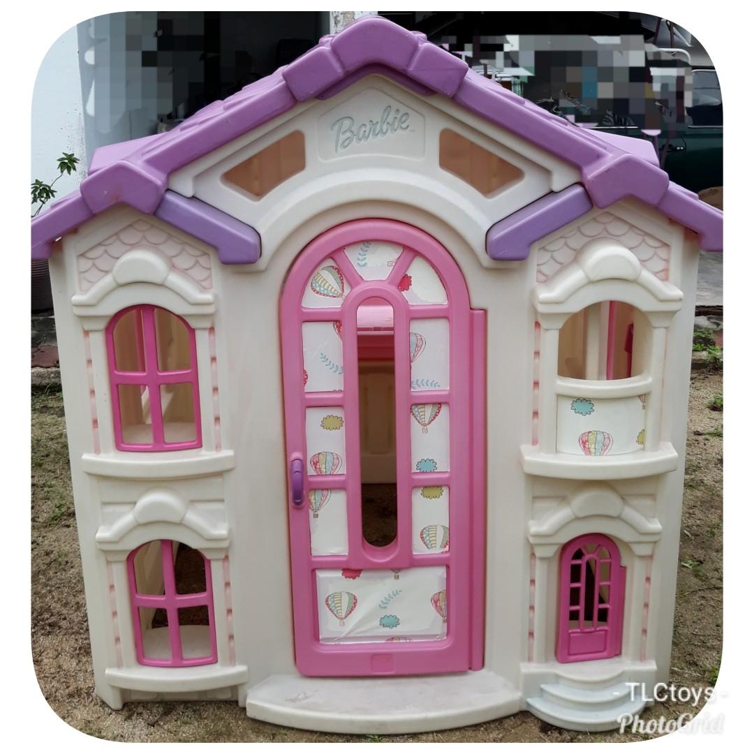 Barbie outdoor playhouse sales