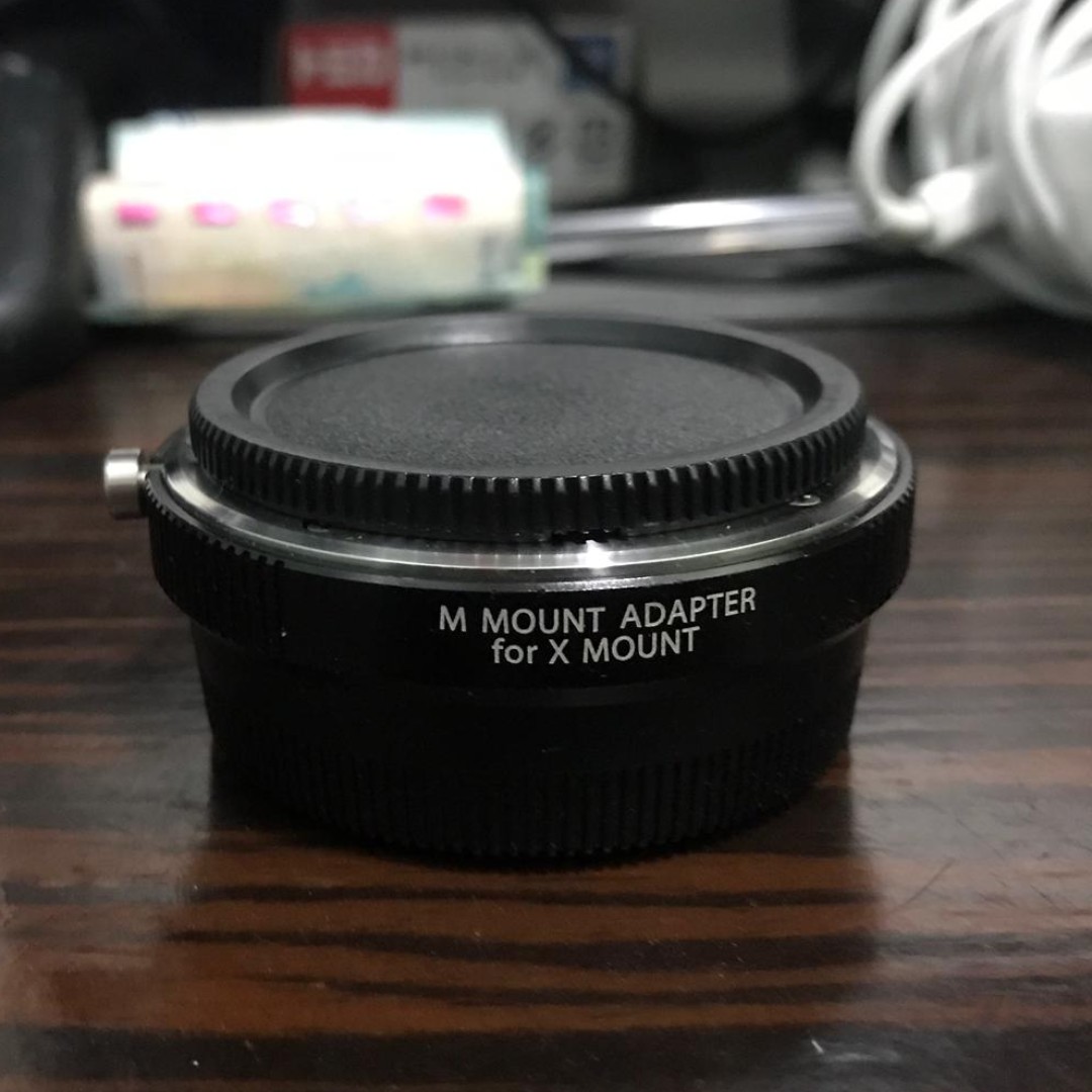 Fujifilm 原廠 M Mount Adapter (數碼修正) Fuji 富士 xt1 xt2 xe1 xe2 xpro1 xpro2