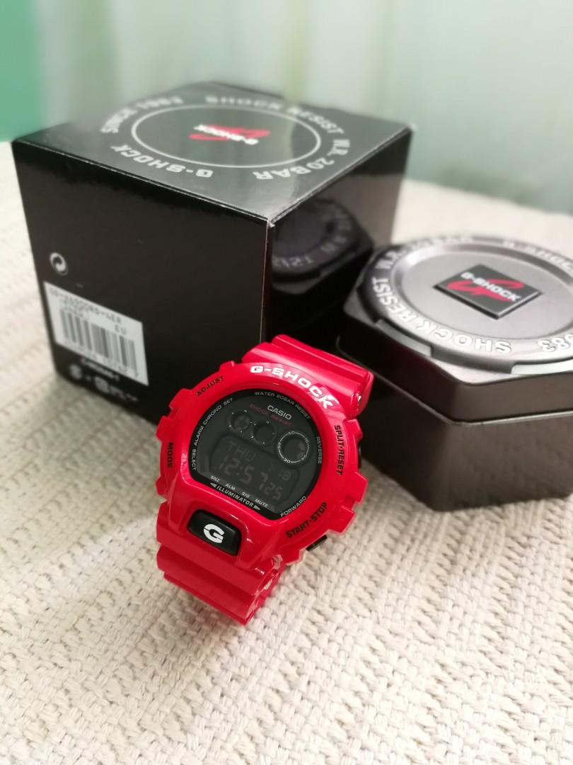 G SHOCK GDX6900 Red Ducati