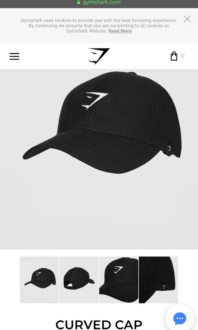 gymshark baseball cap