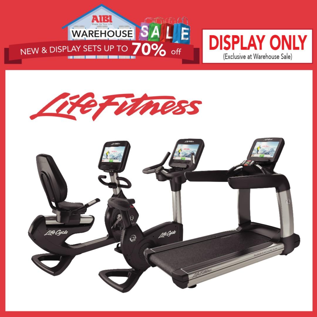 Lifefitness Platinum Club Series Bike Crosstrainer Display