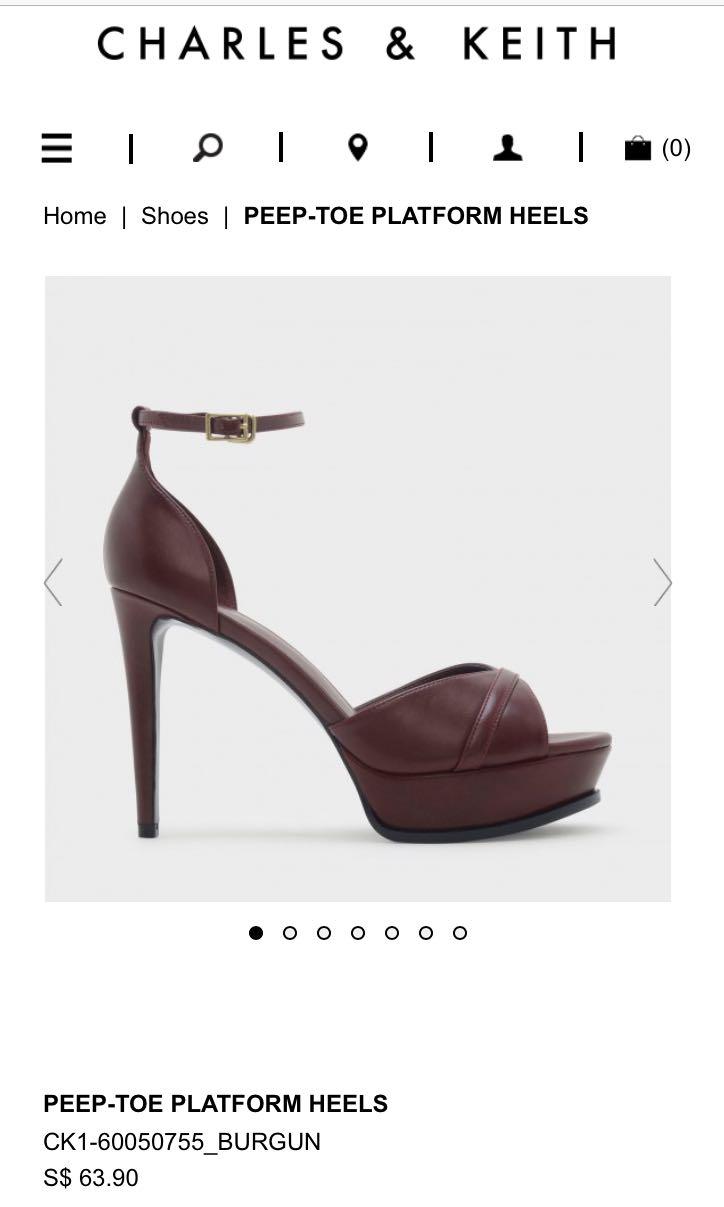 peep toe platform sandals