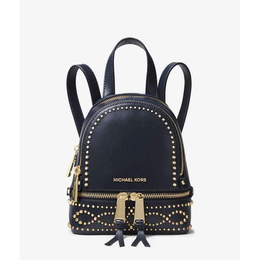 michael kors mini studded backpack