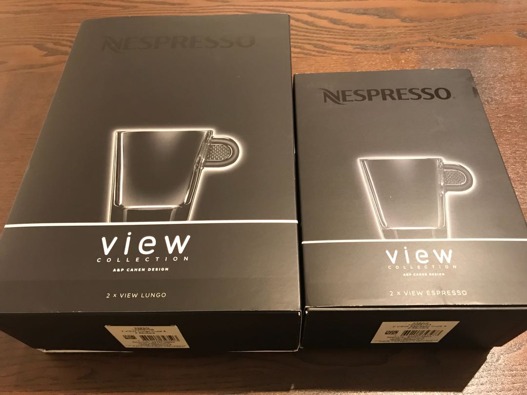 Nespresso View (espresso and lungo cups), TV & Home Appliances, Kitchen