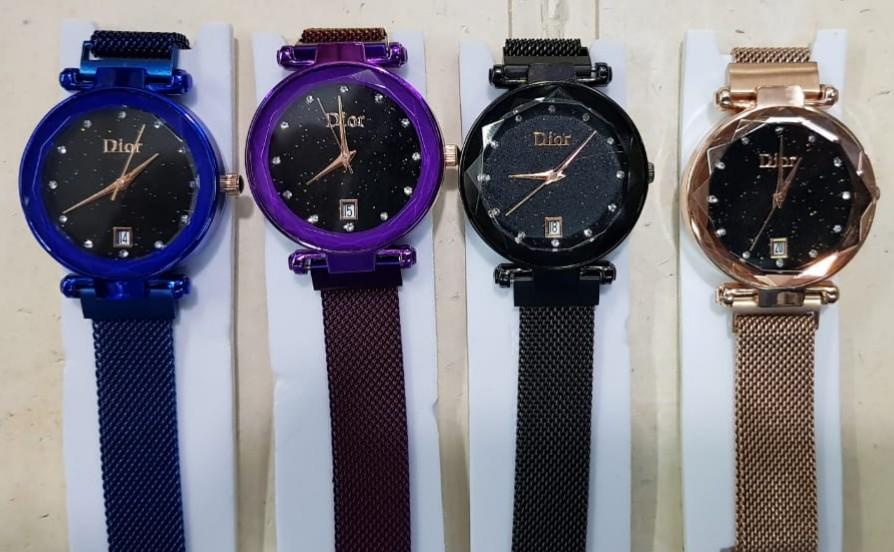 NEW NEGO Jam Dior Magnet Tanggal Jam Tangan Wanita Fashion