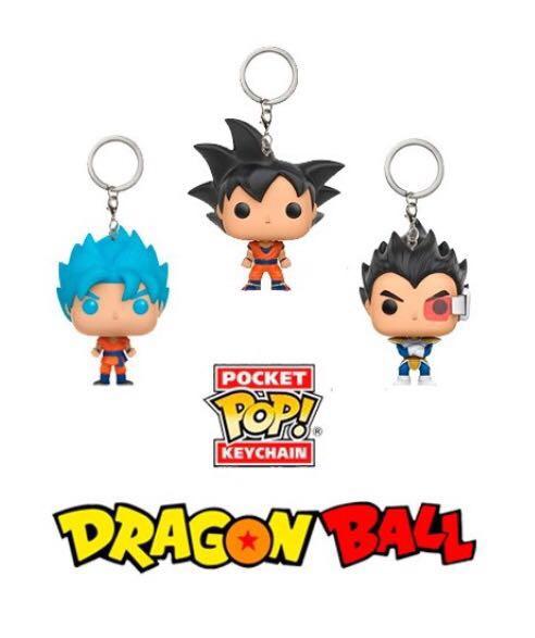 New Arrival Dragon Ball Funko Pop Keychain Toys Games Bricks