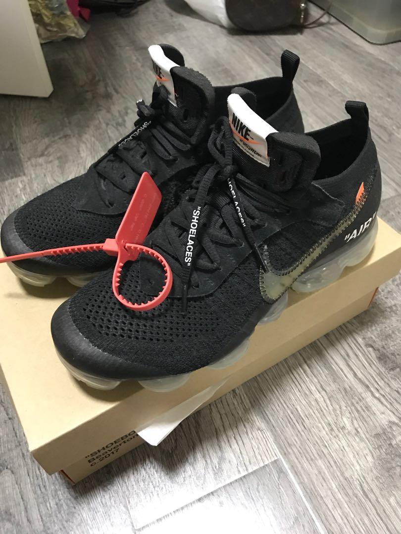 air vapormax x off white in eBay sale