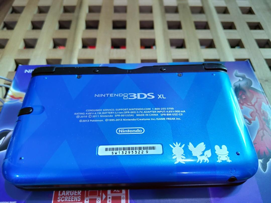 Nintendo 3DS XL Pokemon X and Y Edition, Video Gaming, Video Games
