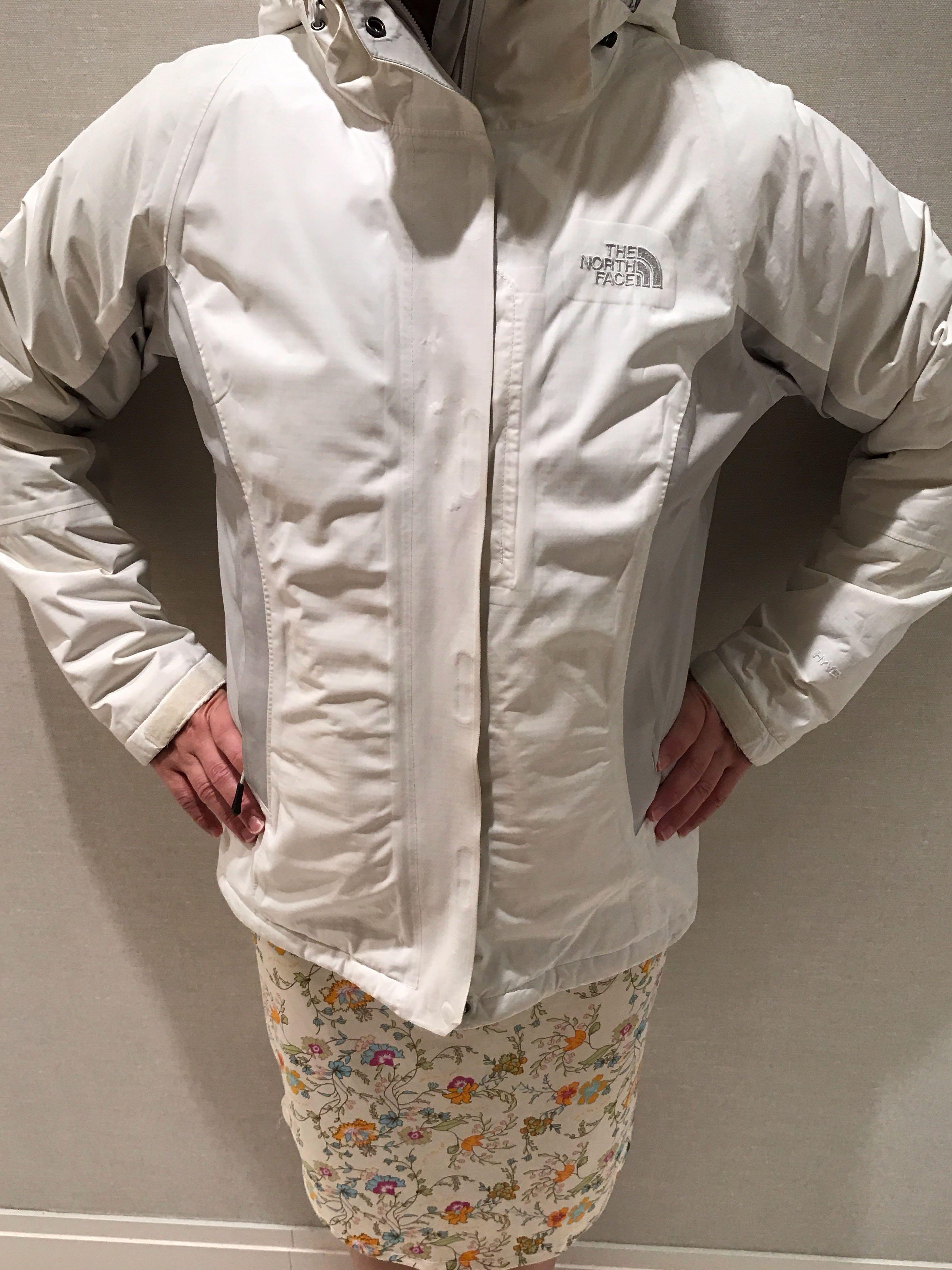 North Face White Ski Jacket