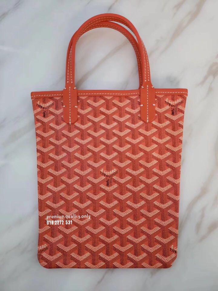 Goyard Poitiers Tote Blue, Luxury, Bags & Wallets on Carousell