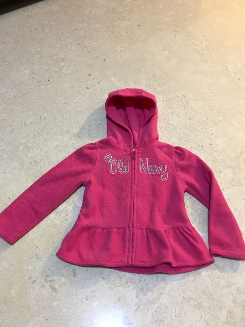 Old Navy Girl Winter Fleece Jacket Size 3t Babies Kids Girls