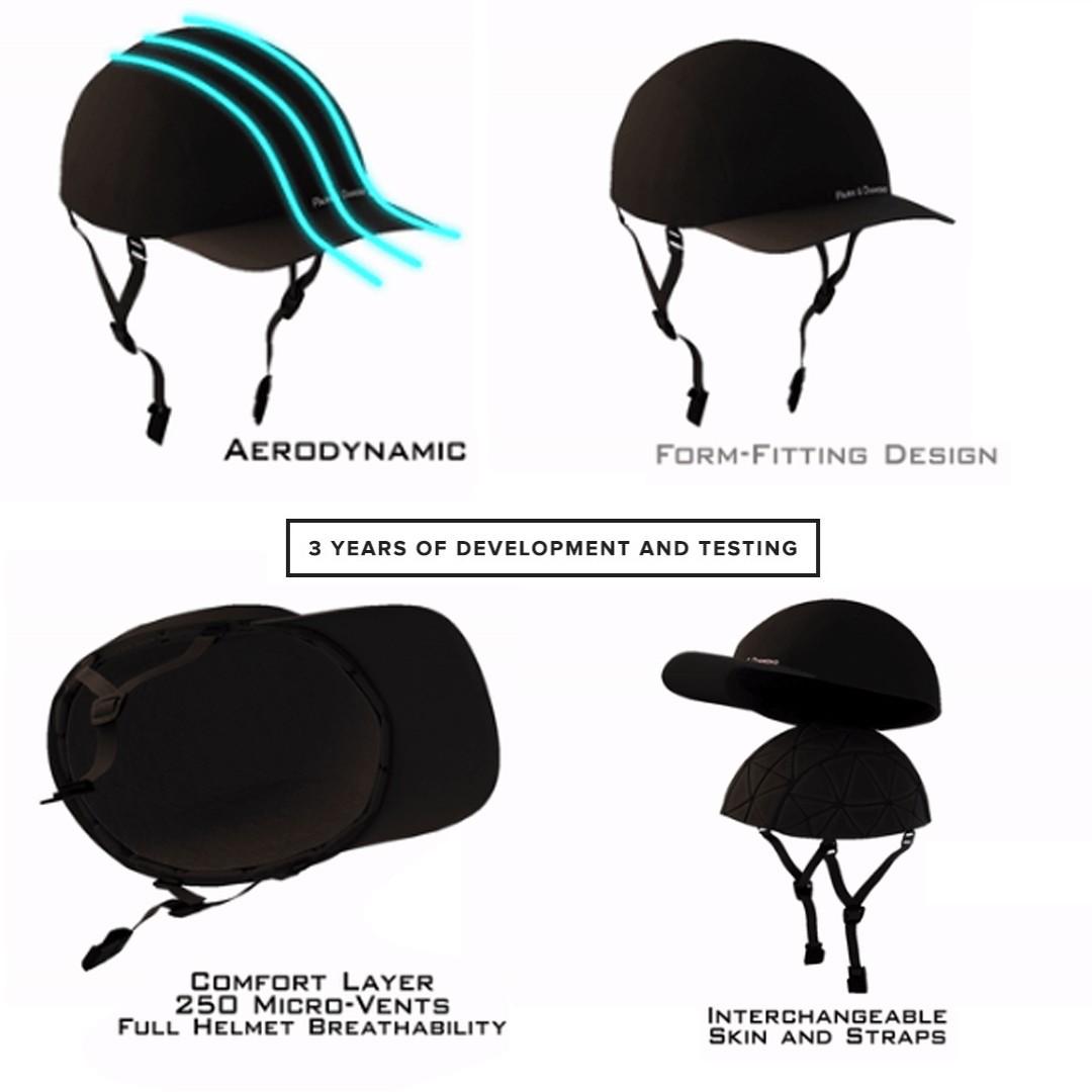 park and diamond folding bike helmet