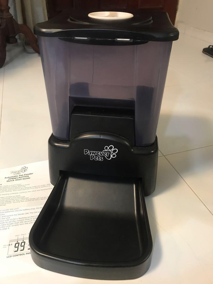Pawever pets 2025 automatic pet feeder