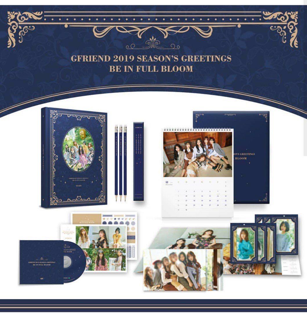 P O Gfriend 2019 Season Greetings Hobbies Toys Memorabilia Collectibles K Wave On Carousell
