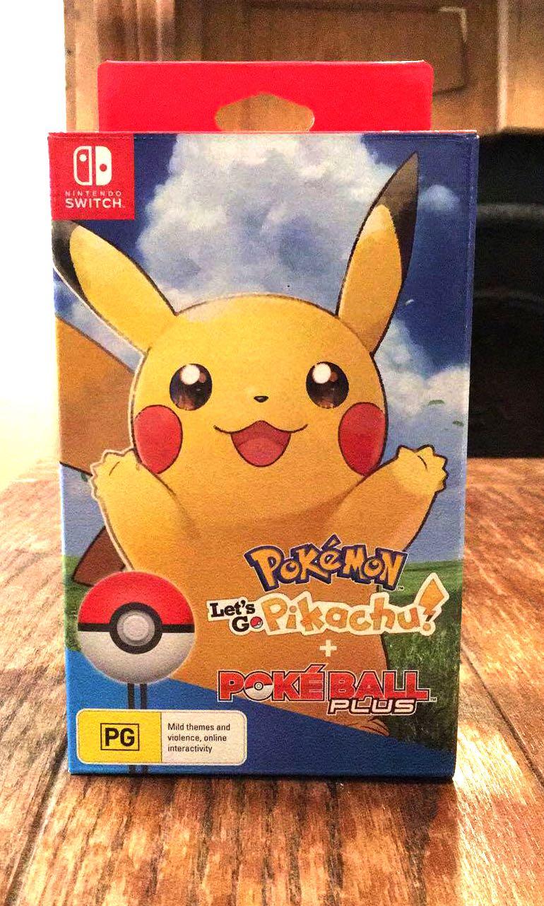Pokemon Let’s Go Pikachu, Video Gaming, Video Games on Carousell