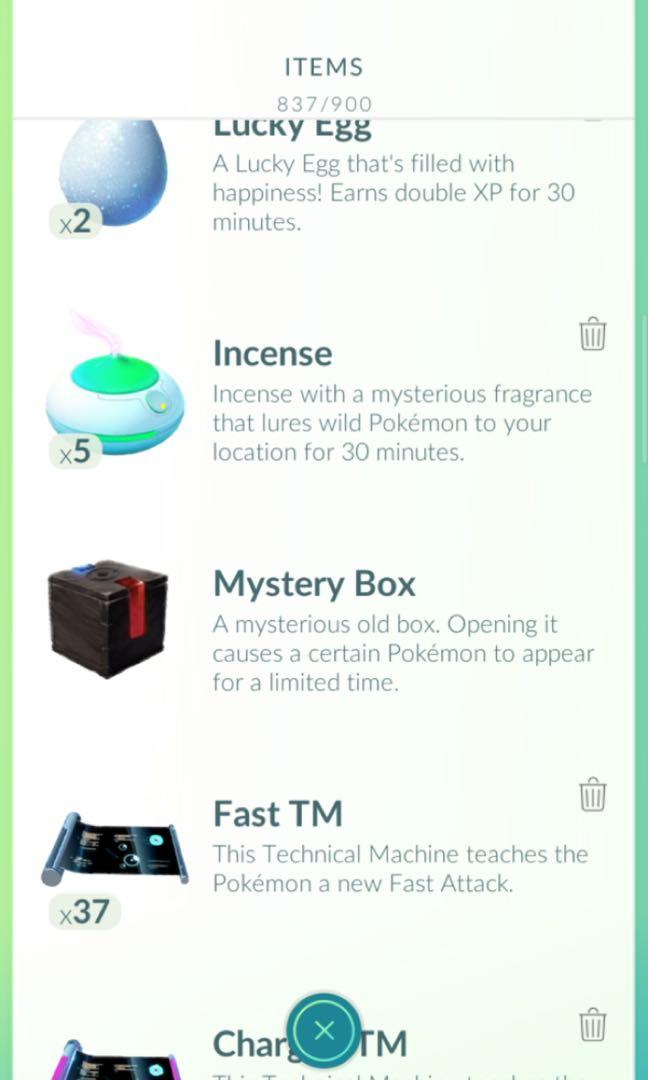 Pokémon Go: Mystery Box service, Video Gaming, Gaming Accessories, In-Game  Products on Carousell