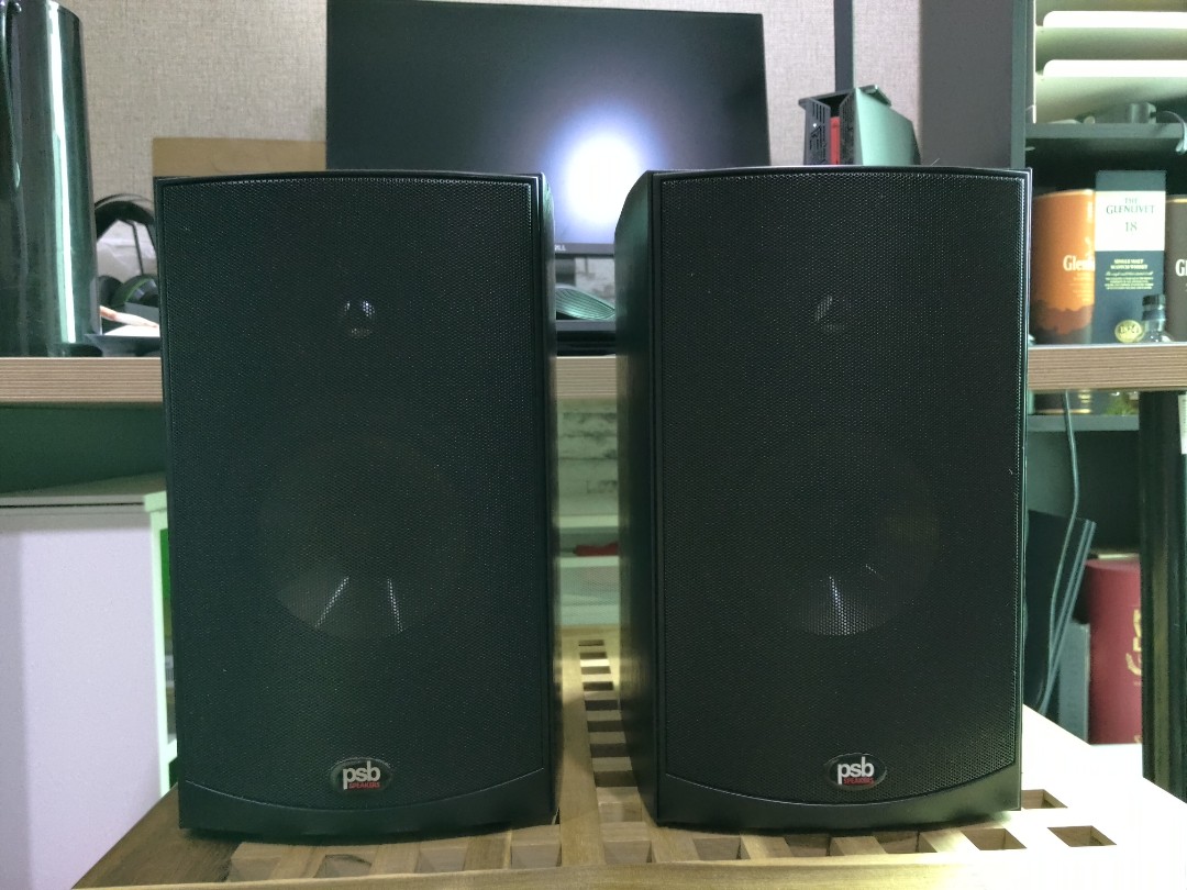 PSB Alpha B1 bookshelf speakers, Audio, Soundbars, Speakers \u0026 Amplifiers on  Carousell