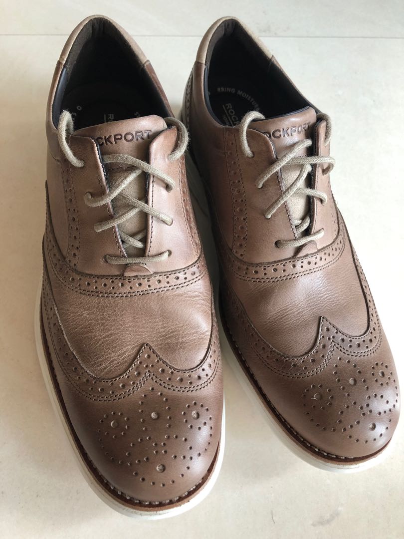 Rockport TM Fusion Wing Tip US 10M Men s Fashion Footwear Dress Shoes on Carousell