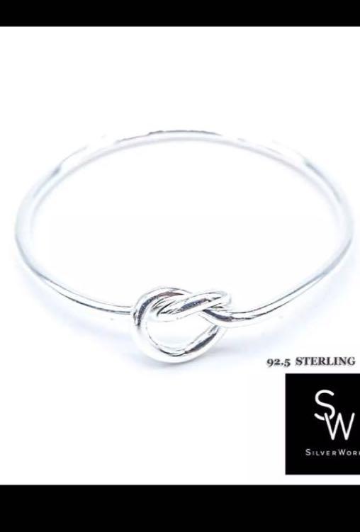 Knot clearance ring silverworks