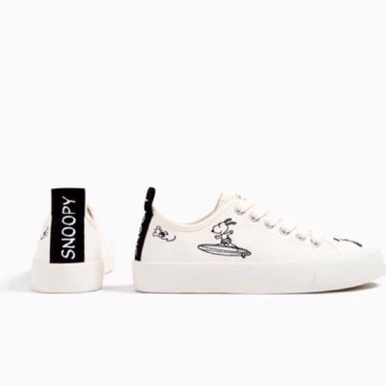 snoopy shoes zara