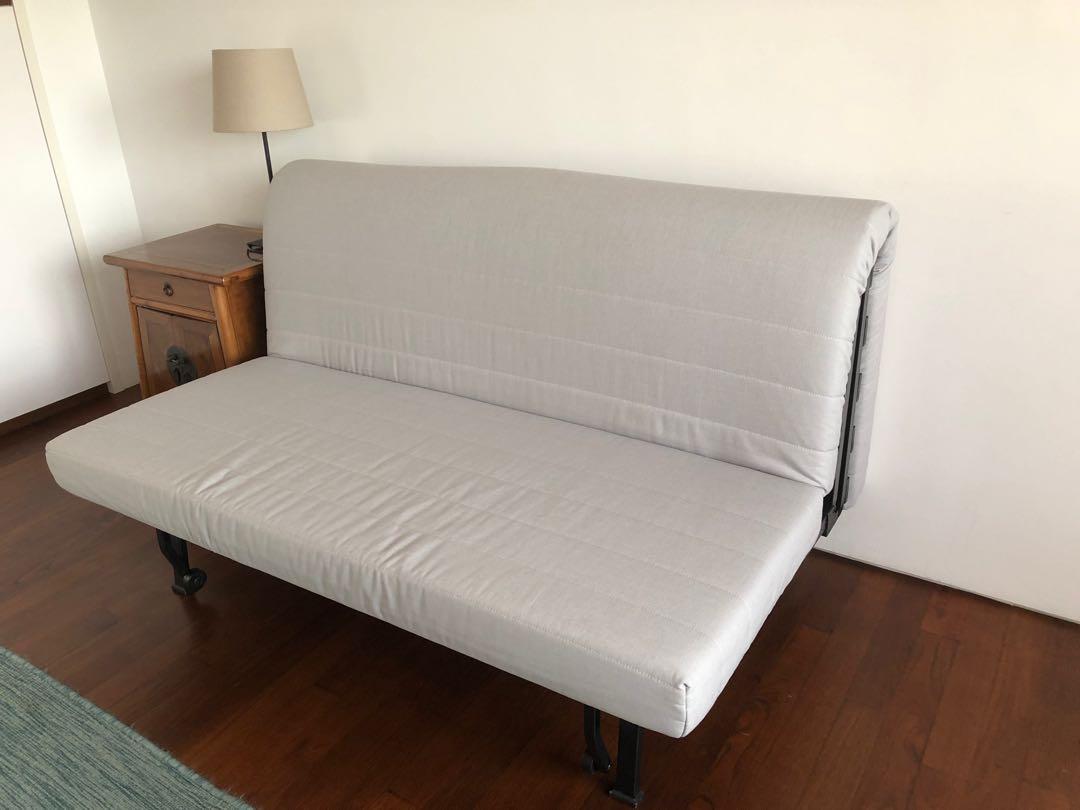 Sofa bed two seater IKEA LYCKSELE MURBO, Furniture & Home Living