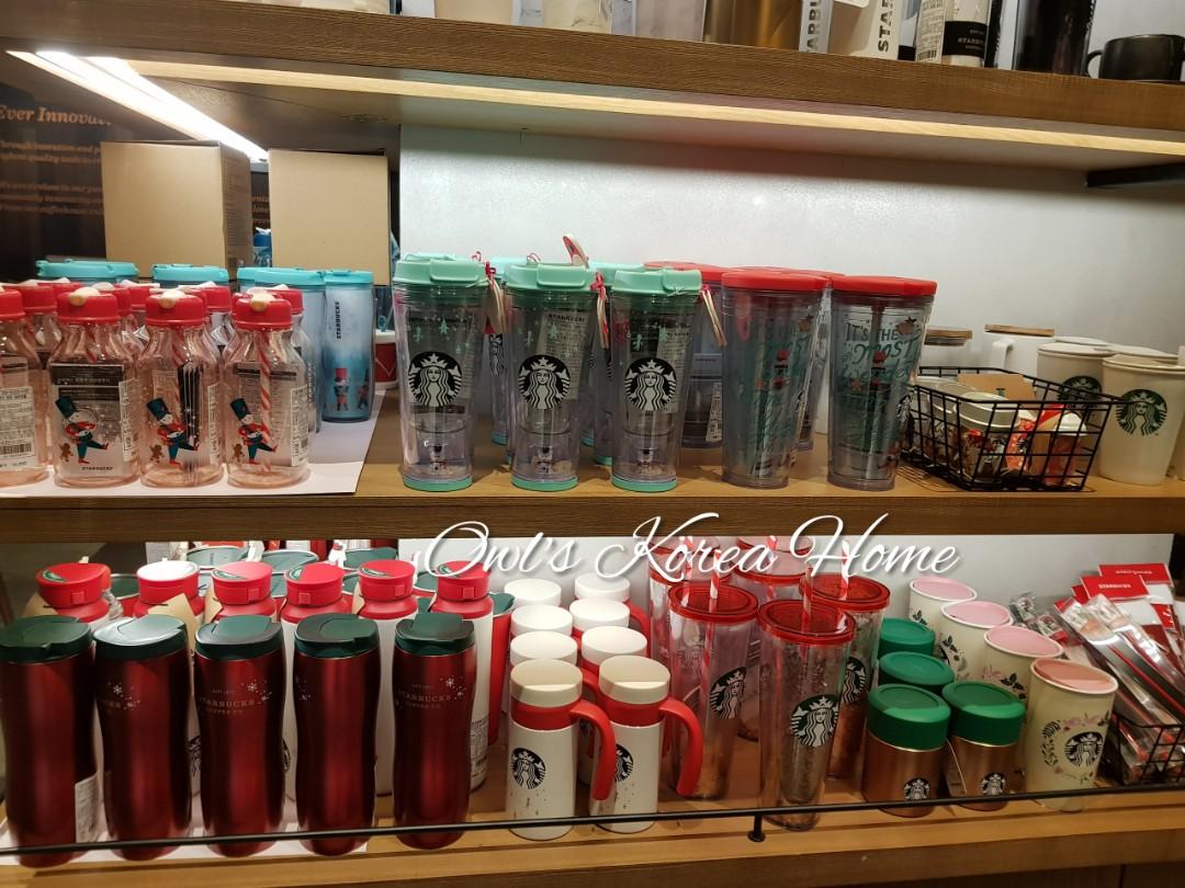 Starbucks Korea 2018 LED Lena Nutcracker Waterbottle Tumbler 473ml