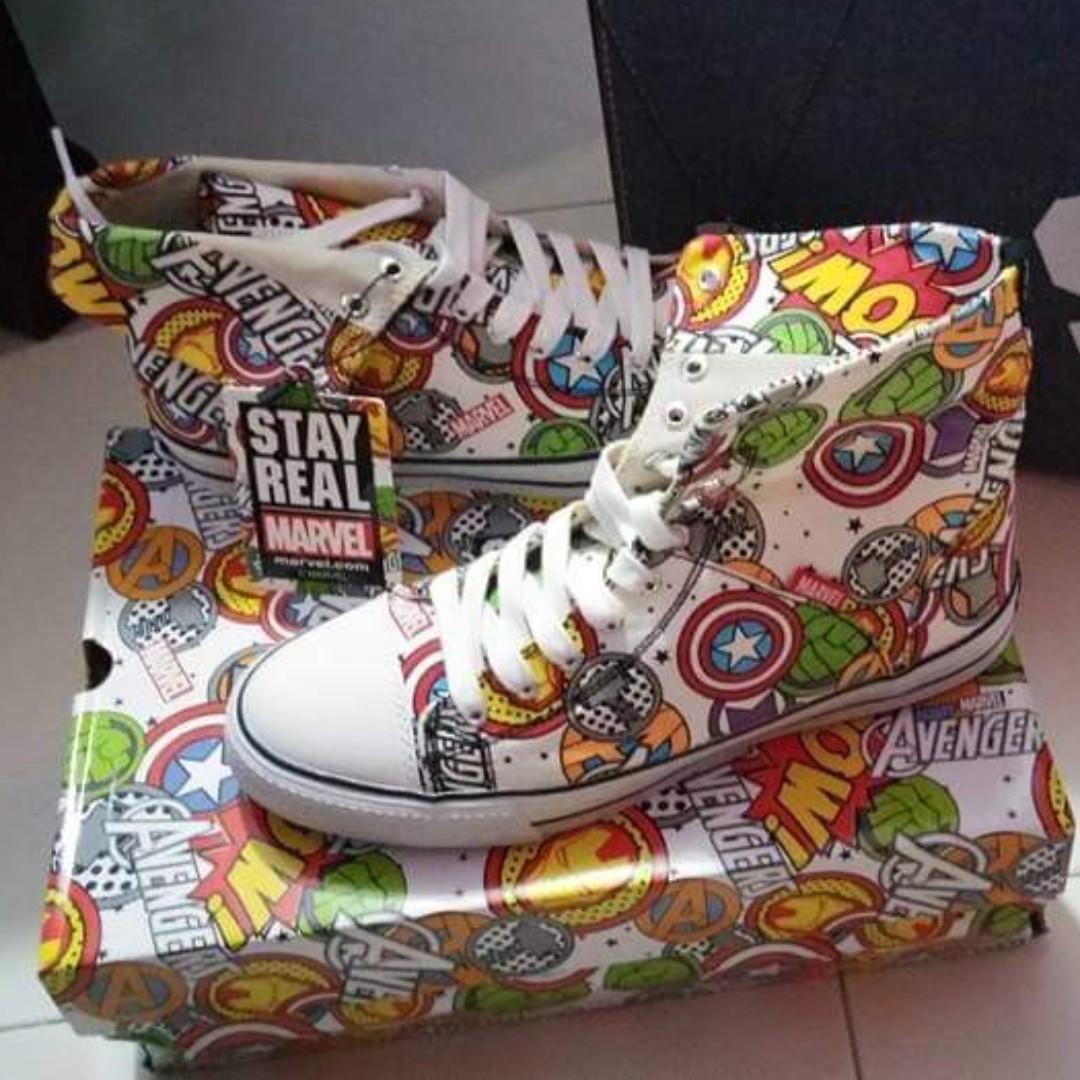 Marvel avengers outlet converse