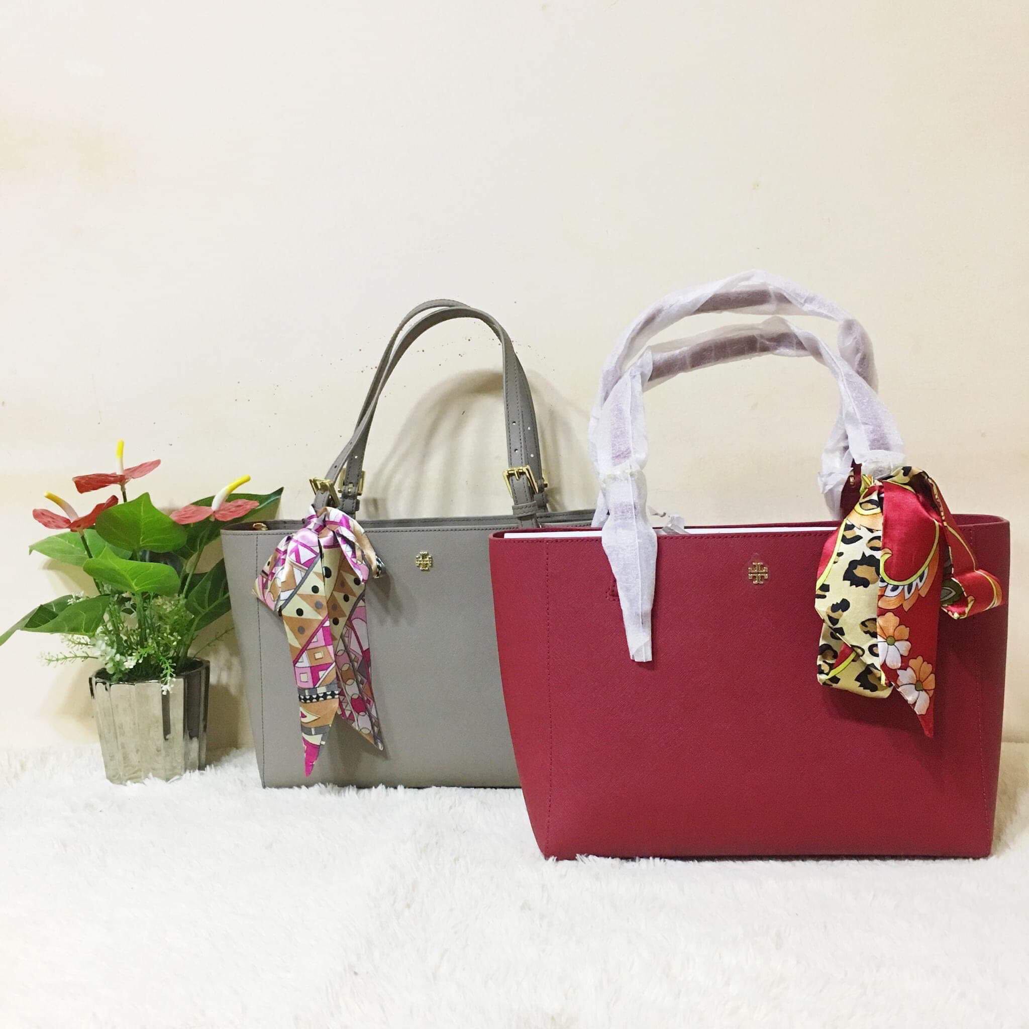 tory burch emerson small buckle tote