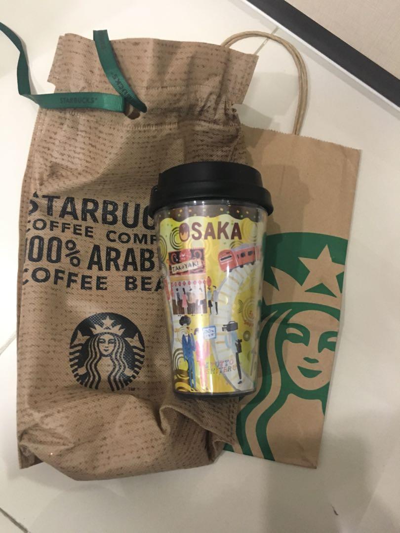 Tumbler Starbucks CITY OSAKA JAPAN, Everything Else, Others on Carousell