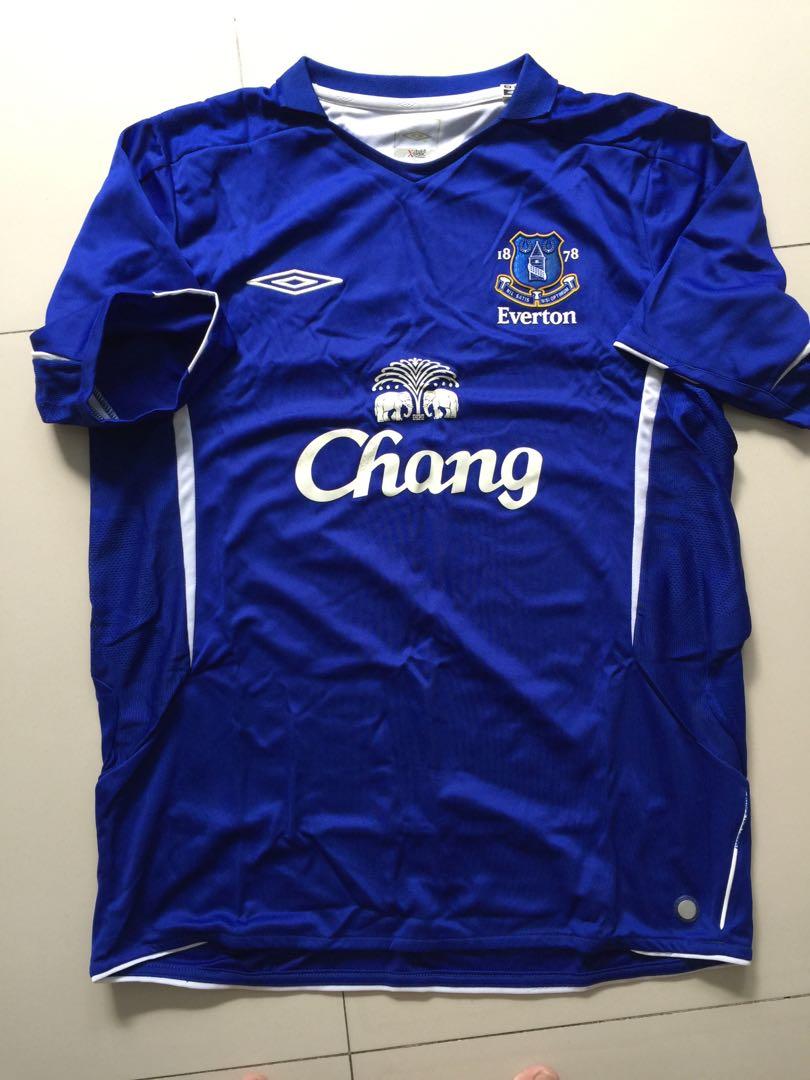 Umbro Everton Jersey Shirt Sports Sports Apparel On Carousell