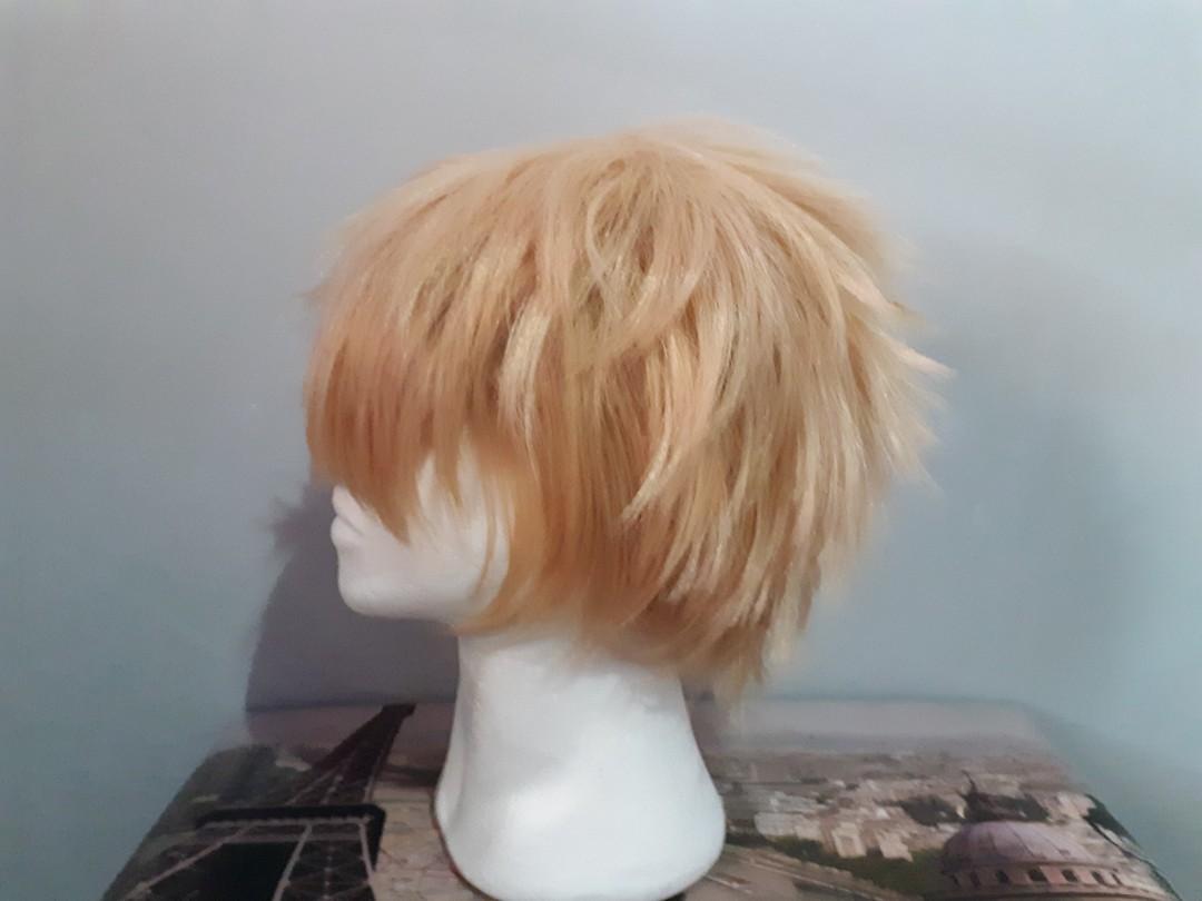 blonde anime wig male
