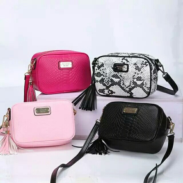 Victoria Secret Python crossover Sling Bags