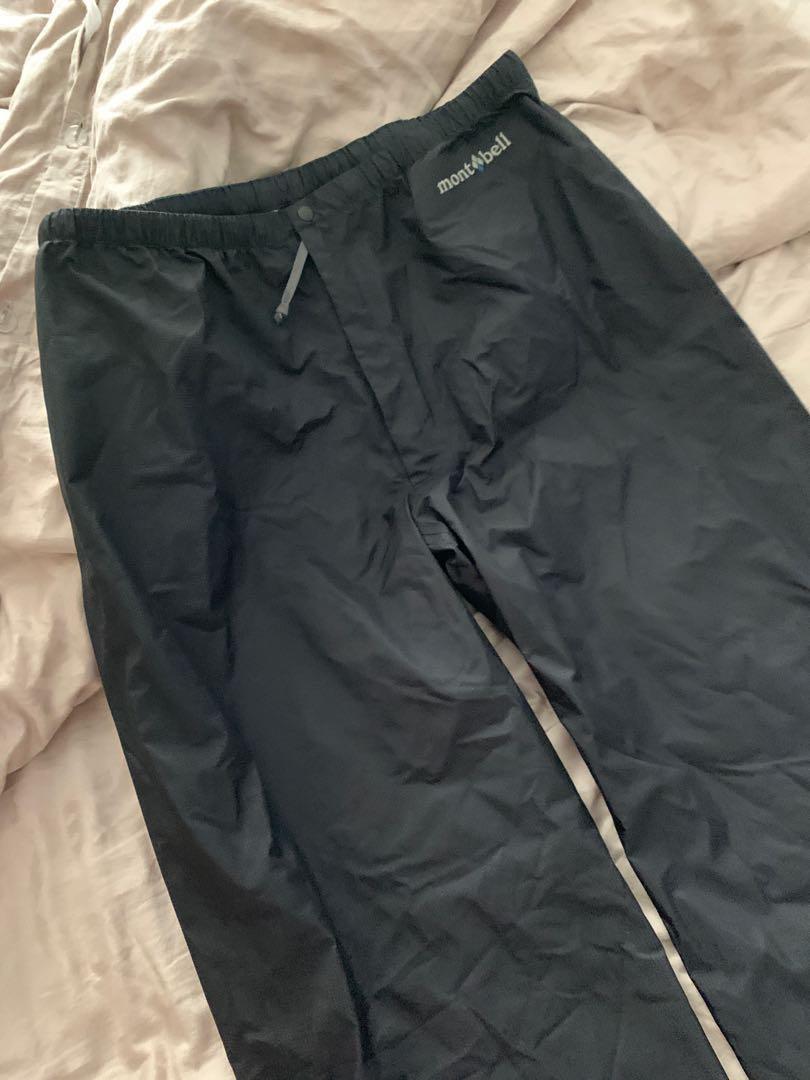 Xl Montbell Gore Tex Waterproof Track Outdoor Pants Sports Equipment Hiking Camping On Carousell