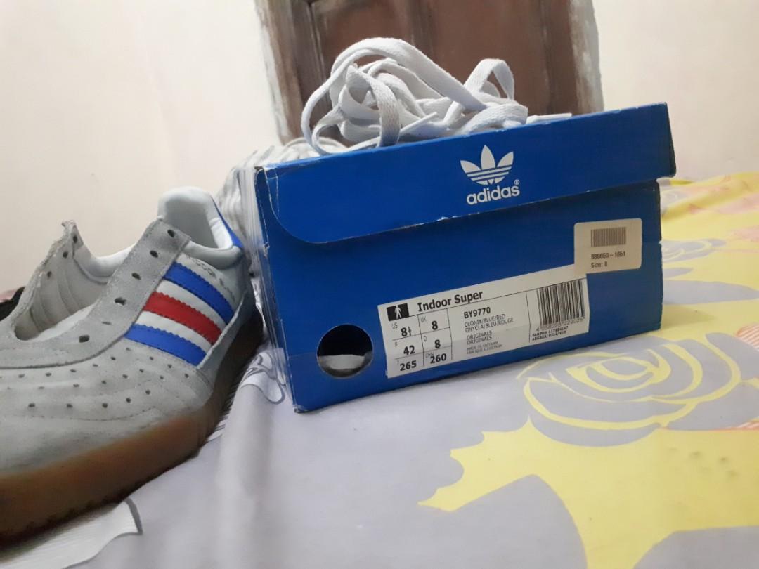 Adidas indoor online super bleu