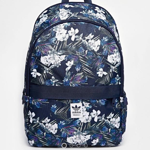 adidas mini backpack floral