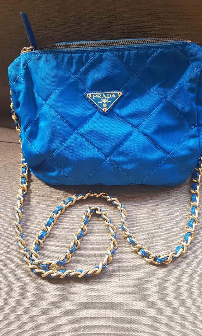 Authentic Prada Nylon Bag, Women's Fashion, Bags & Wallets, Crossbody