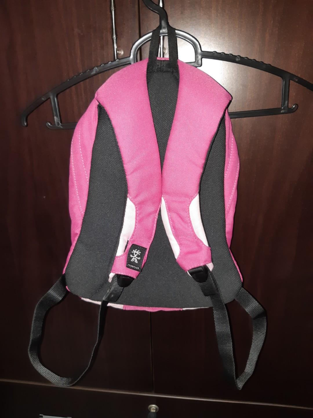 Backpack (Category: Diaper Bags & Wetbags) located in Singapore. Submitted by tq4viewing (Listing ID 202278439, Image 3). Description: : Authentic Crumpler Backpack : Still in very good condition : Suitable for girls age 3 to 7 years old,depend on built.