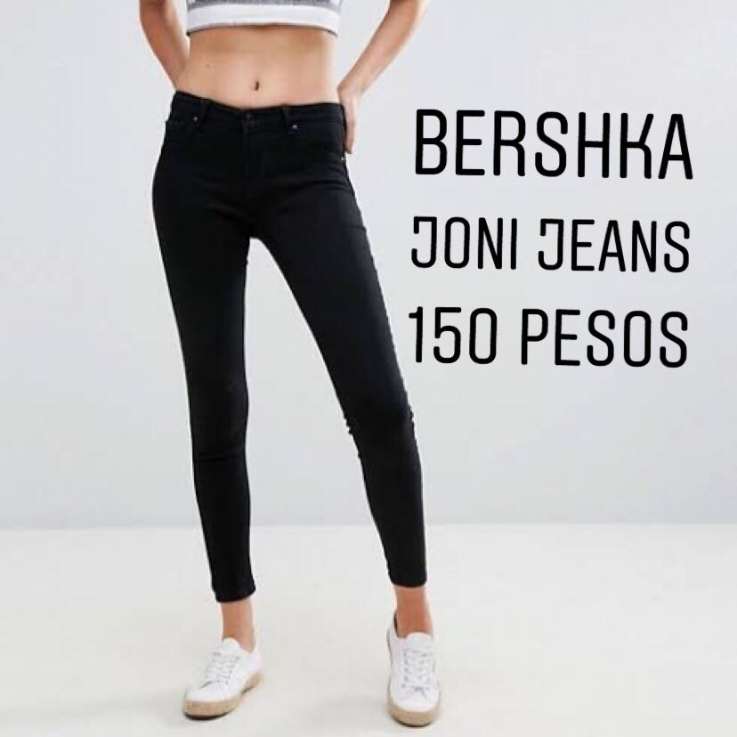 jeans high waist bershka