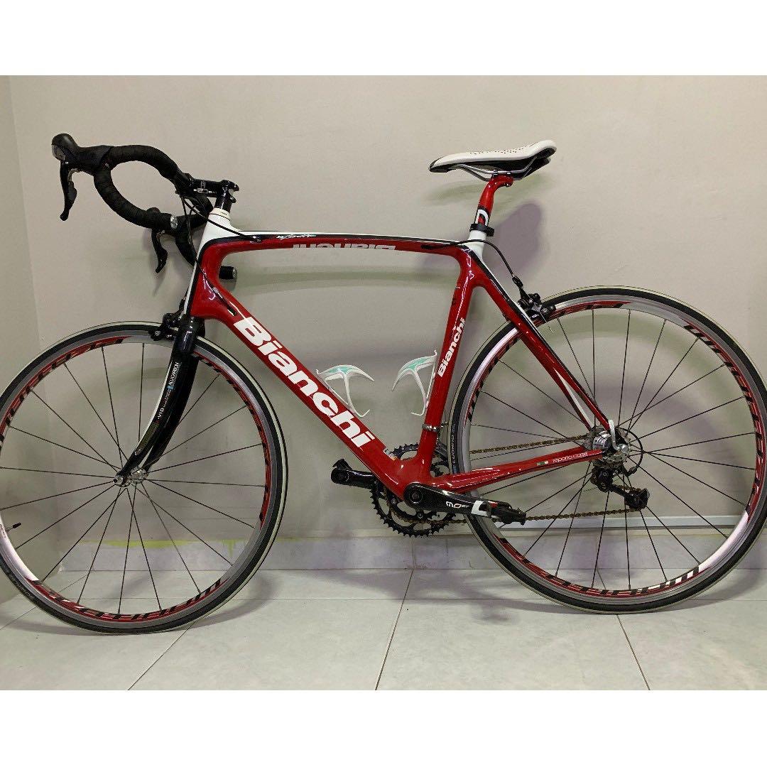 Bianchi Infinito Coast 2 Coast full road bike L size Sports Equipment Bicycles Parts Bicycles on Carousell