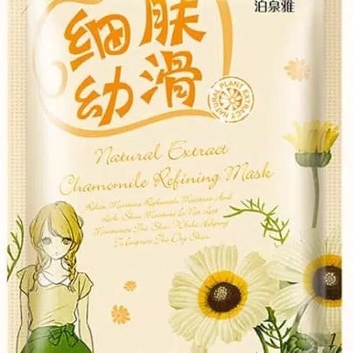 Bioaqua F Series Natural Extract Chamomile Refining Mask Kesehatan Kecantikan Kulit Sabun Tubuh Di Carousell