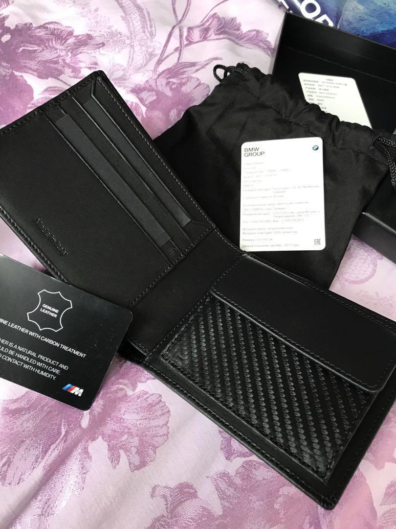 BMW //M Collection Genuine Leather Wallet, Men's Fashion, Watches ...