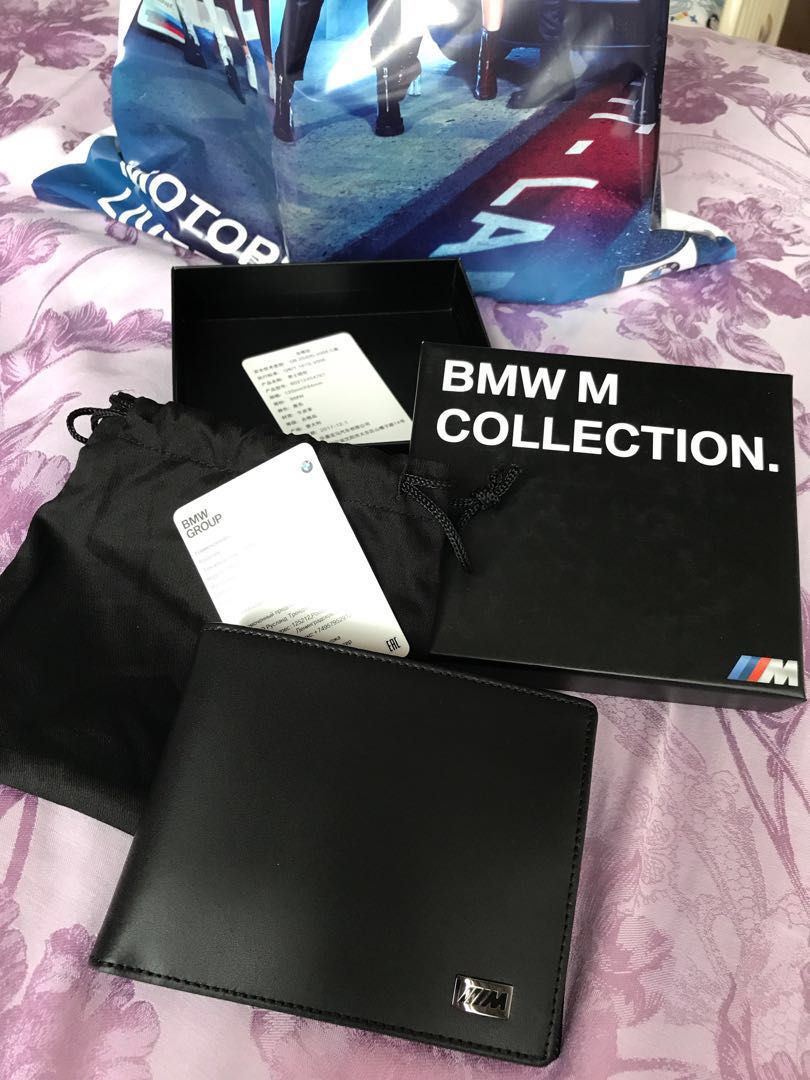 BMW //M Collection Genuine Leather Wallet, Men's Fashion, Watches ...