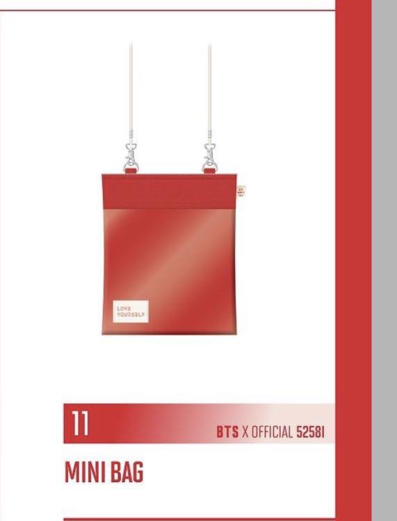 jhope love yourself bag