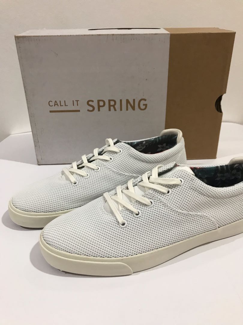 call it spring white sneakers