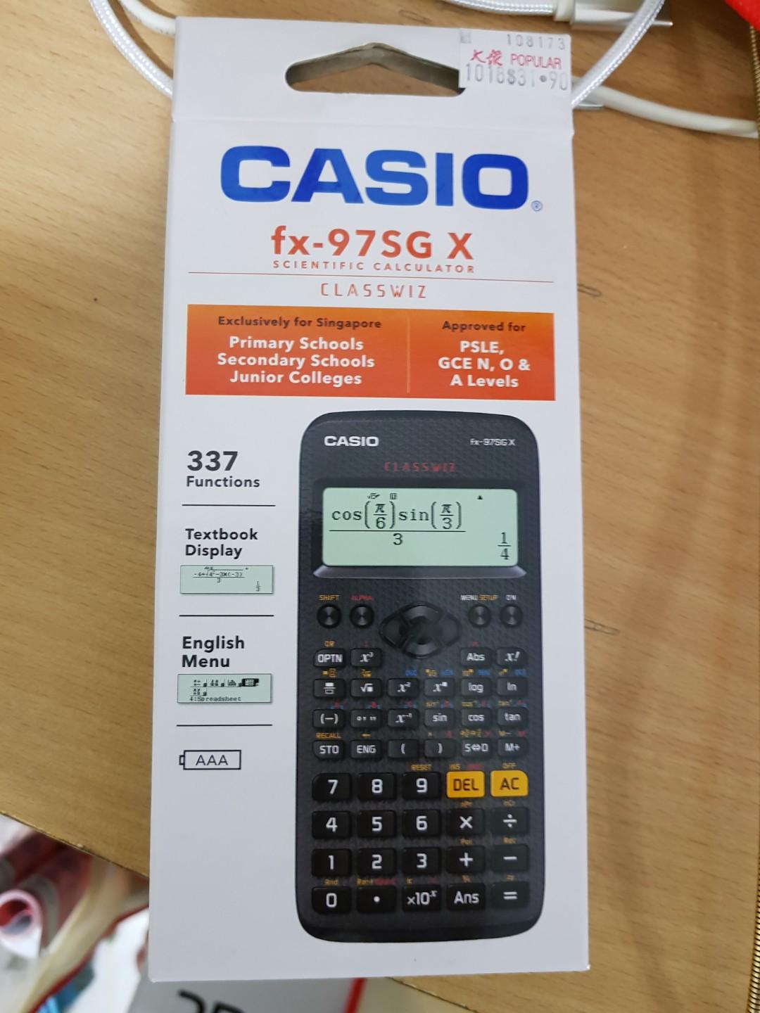 casio fx 97sg x