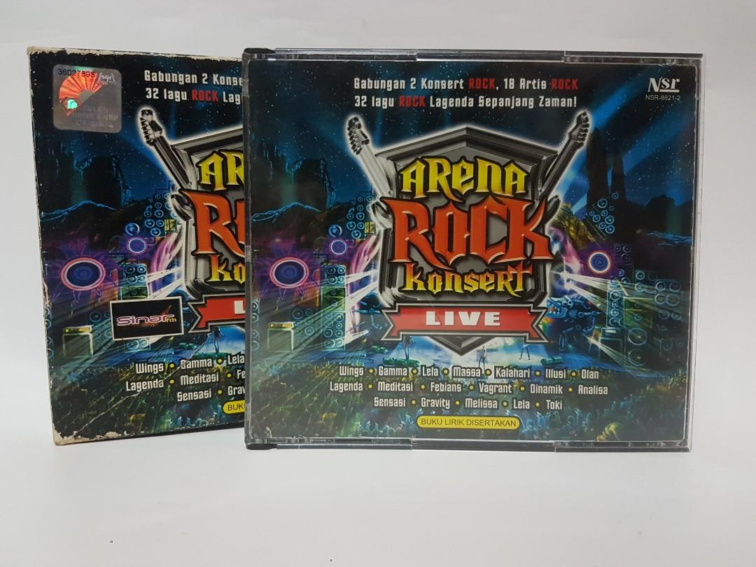 Cd Arena Rock Konsert Live Music Media Cd S Dvd S Other Media On Carousell
