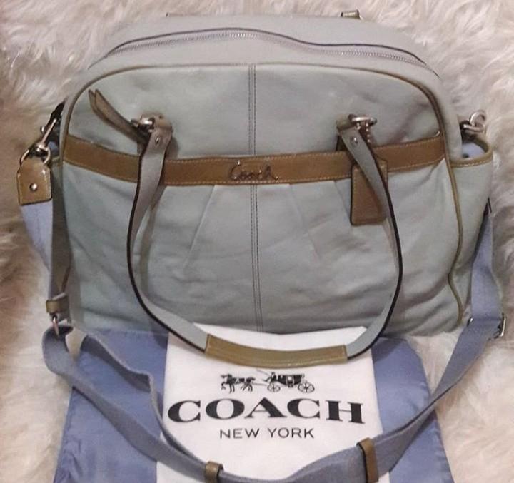 Coach addison discount diaper bag