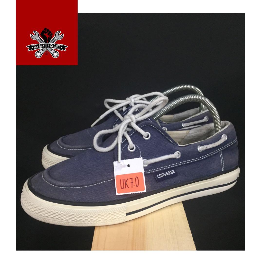 Converse Boat Shoes #payday30, Men's Fashion, Footwear, Sneakers on  Carousell