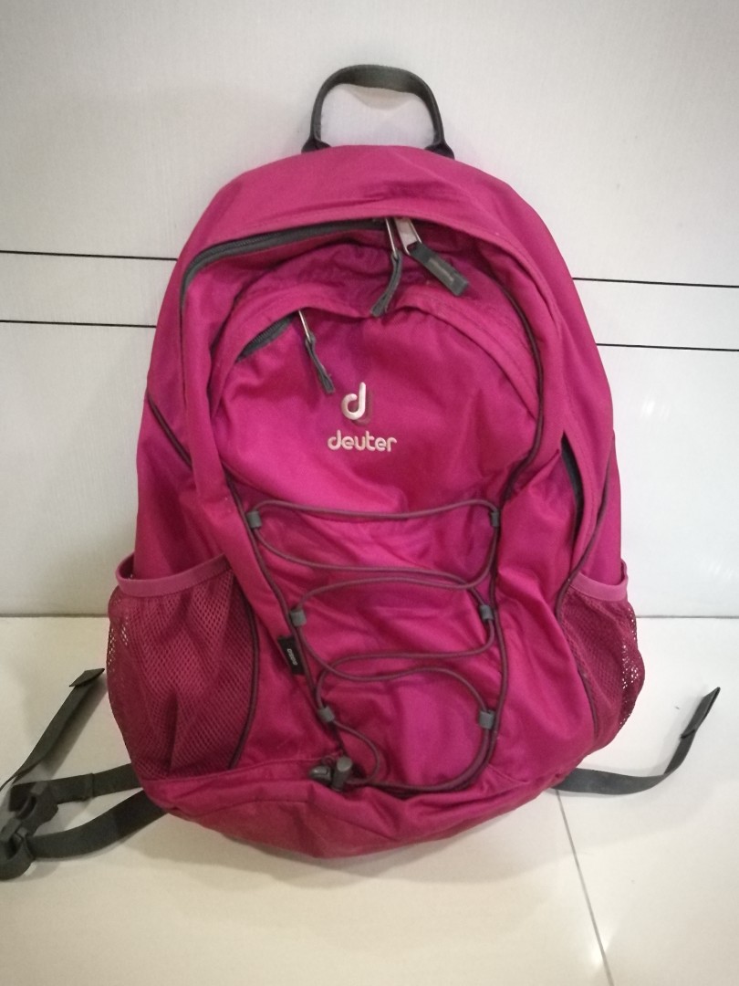 Deuter Pink Backpack, Luxury, Bags 