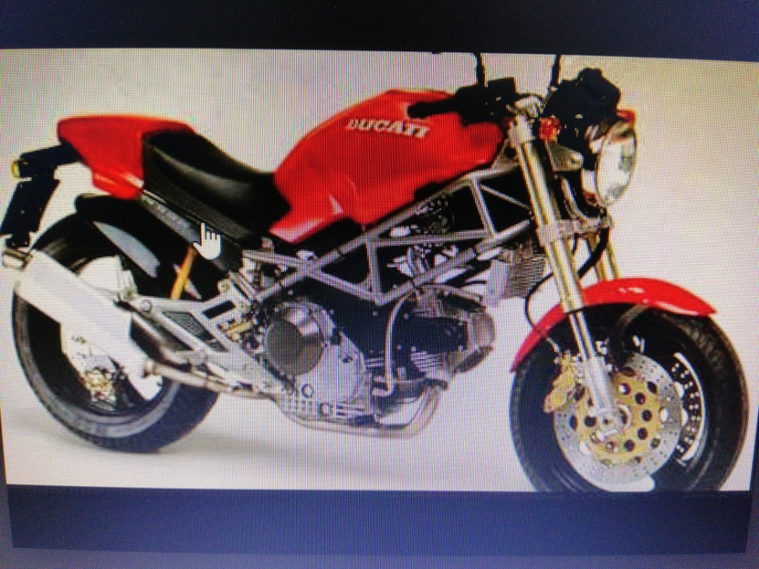 Ducati Monster 400 original exhaust 